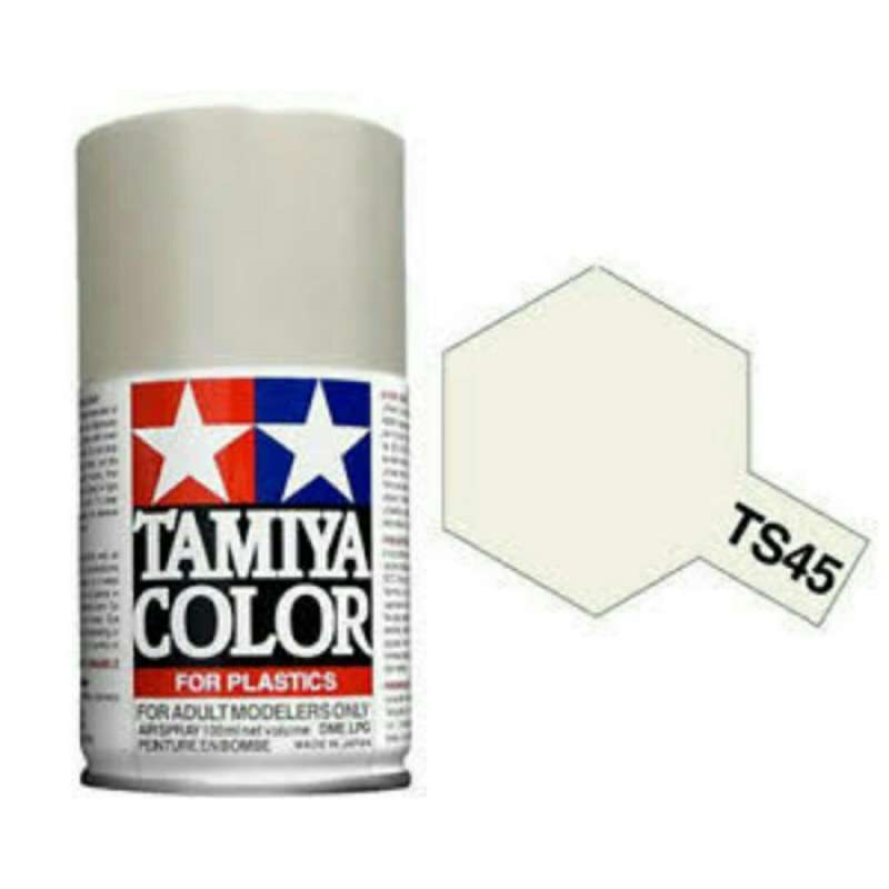 Jual Tamiya 85045 Ts45 Pearl White Paint Spray For Plastics 100Ml di Seller DENTA TOYS