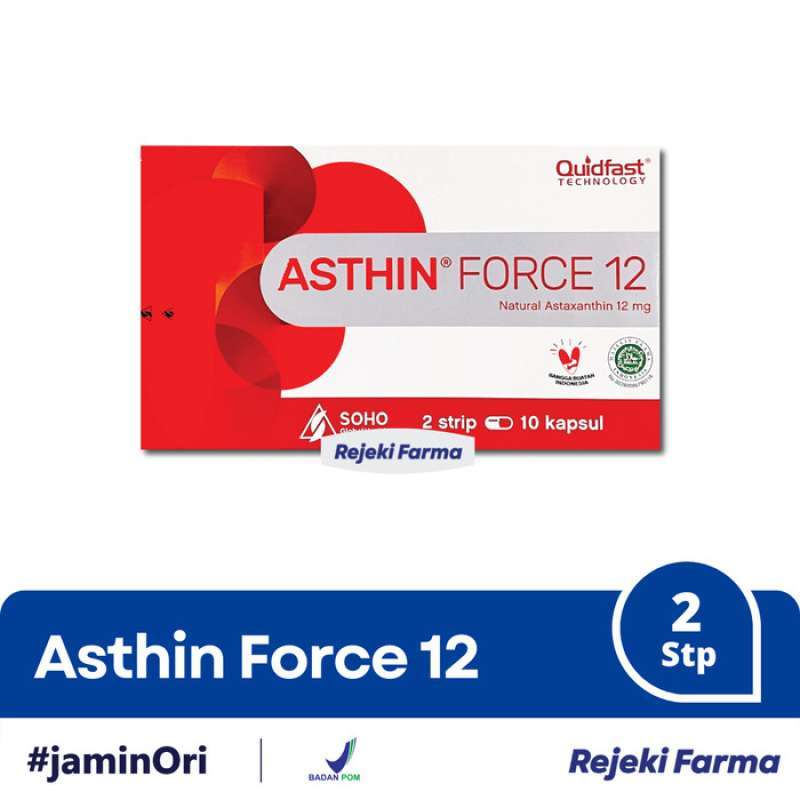 Promo Asthin Force 12 Mg 1 Box Isi 2 Strip - Stp Astin Vorce Soho Bx