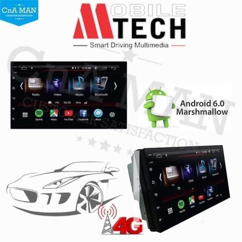 Jual AVT Double Din Head Unit Android Universal 7 INCH SIM CARD 4G
