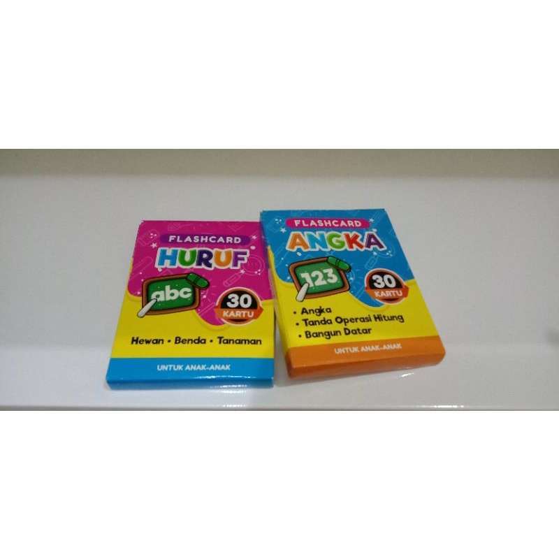 Worth it? Buku Flashcard Angka dan Huruf (Versi 3)