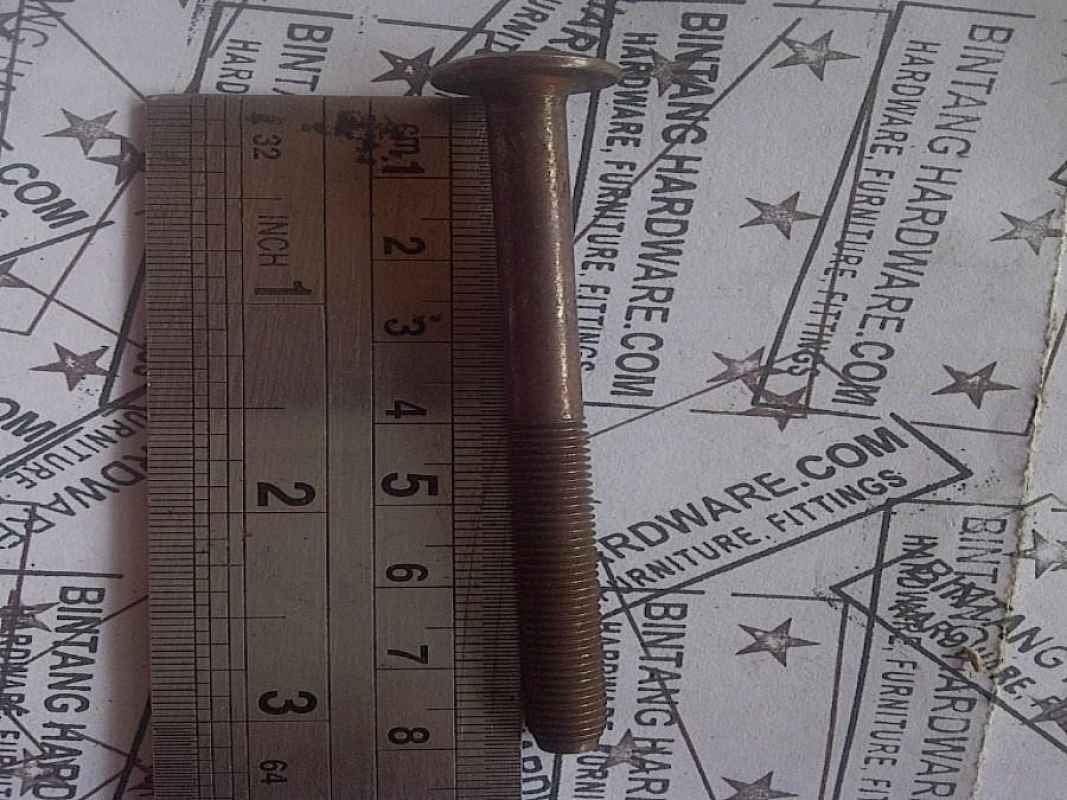 Jual JCBC 6X80 Baut Knockdown Diameter 6mm Panjang 8cm Knock Down Furniture di Seller Bintang