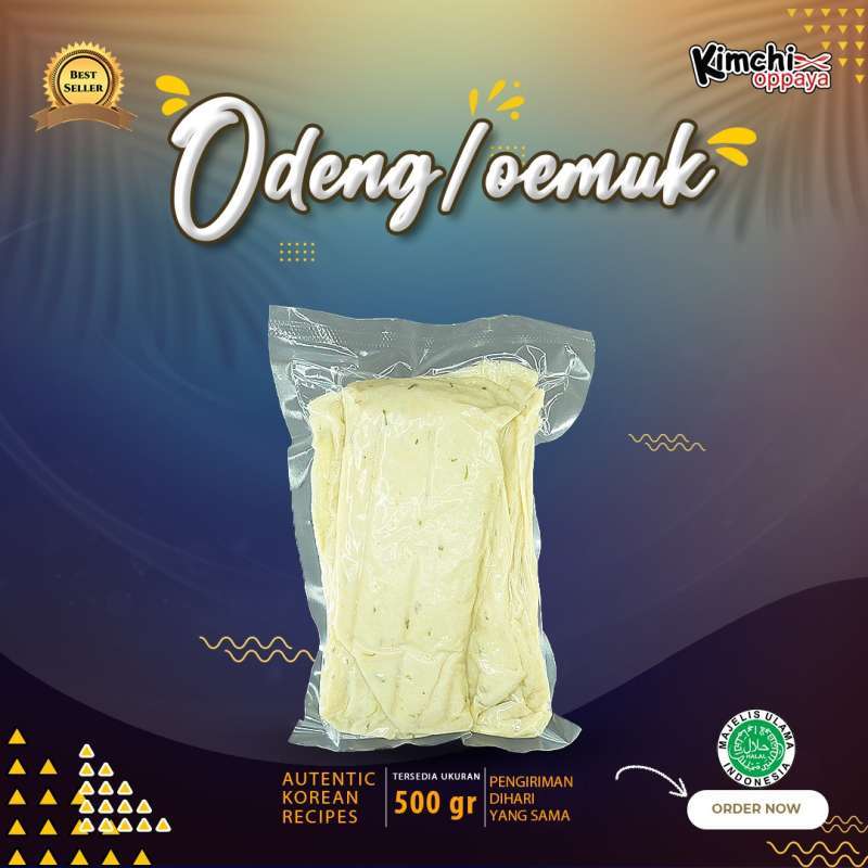 Jual Oden Eomuk Fish Cake Korea 500 Gram Korea Halal di Seller Kimchi