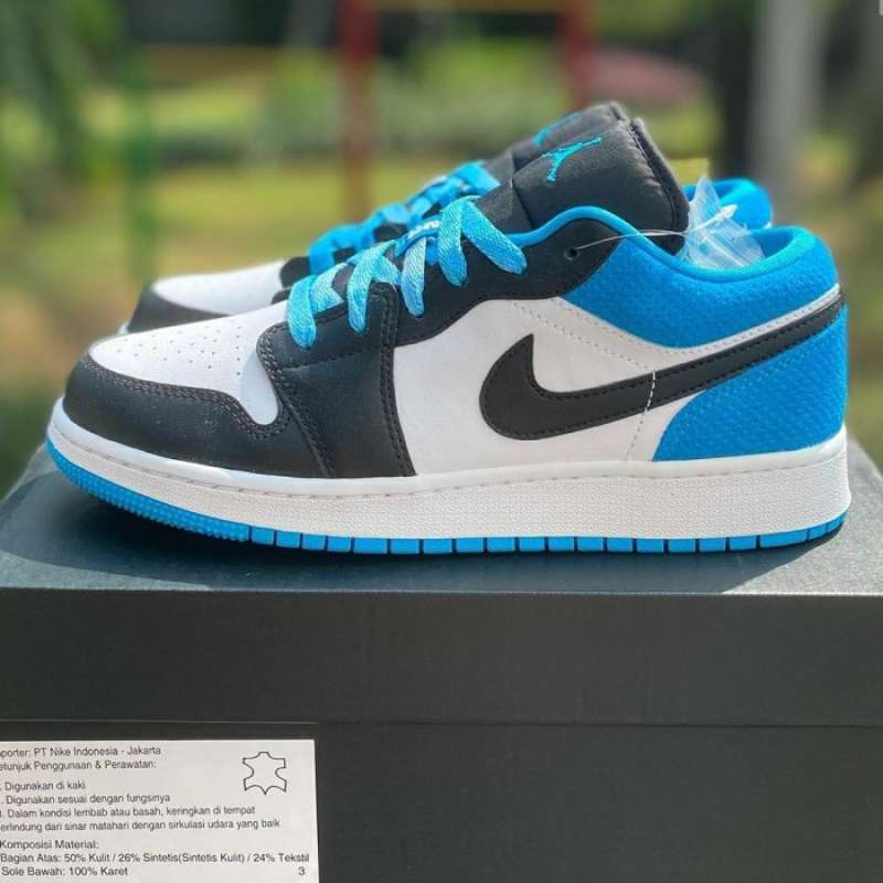 air jordan low laser blue