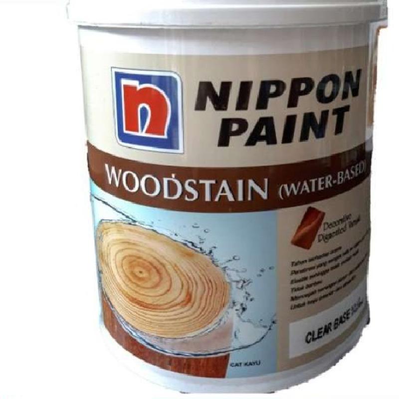 Jual Woodstain Nippon Paint 1 L Liter Cat Plitur / Politur Kayu Clear