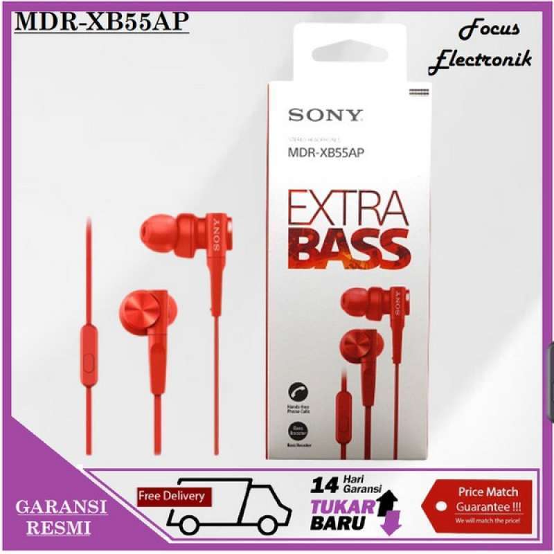 Jual Sony Mdr-Xb55Ap / Mdr Xb55Ap / Xb55Ap / Xb 55Ap / Xb55Ap Headset ...