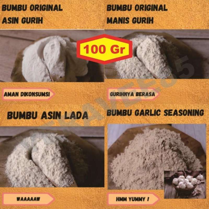 Promo Bumbu Tabur Original Asin Gurih Manis Gurih Keripik Bubuk Salt