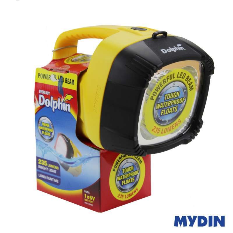 Jual Eveready Beam Dolphin Lantern Torch 6V LED Malaysia 5488680 di