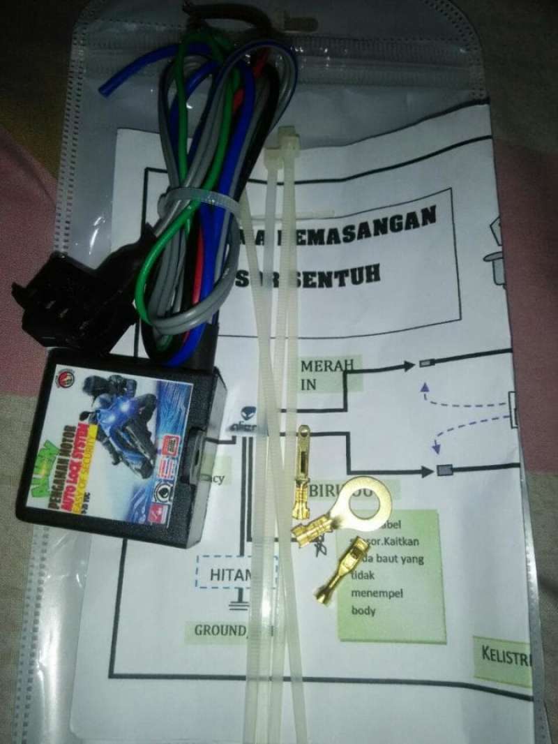 Jual Kunci Pengaman Motor Sensor Sentuh Jari Di Seller Cintamotormu ...