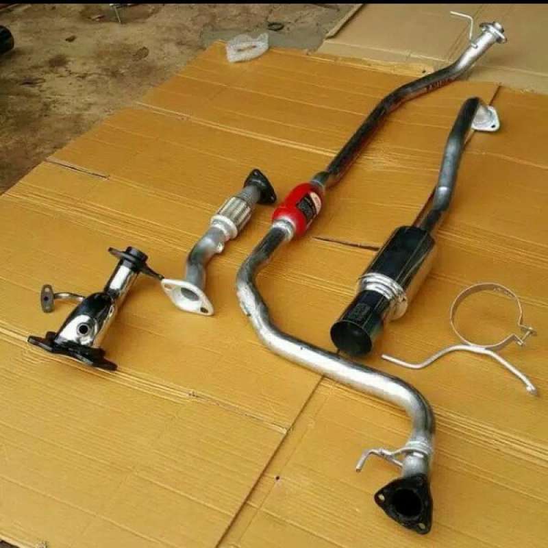 Jual Knalpot HKS Blue Full System Honda Mobilio Jazz Gk5 PNP di