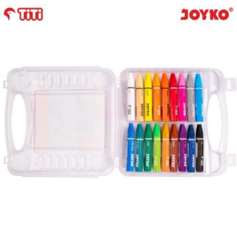 Jual Crayon / Oil Pastel Titi Joyko 18 Warna di Seller Berkat Art