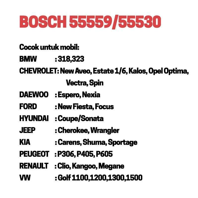 Jual Aki Kering Mobil Bmw 318, Ford Hyundai Aki Bosch 55559/55530 ...