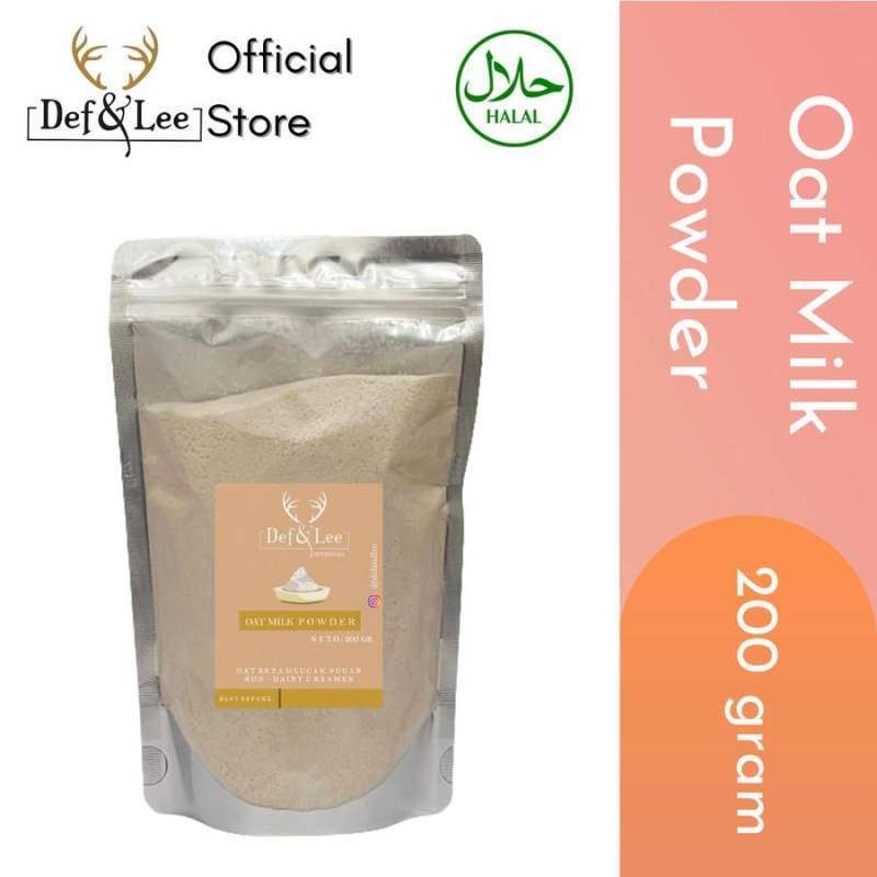 Jual Oat Milk Latte Powder (200gram) di Seller Def & Lee beverages