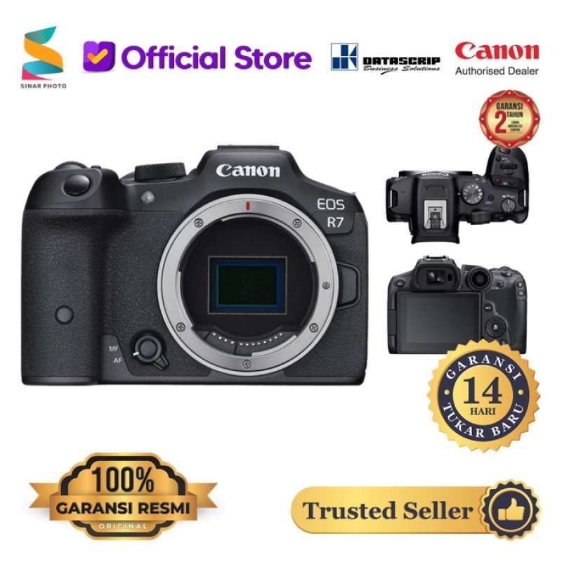 Jual Canon EOS R7 Mirrorless Camera Body Only / EOS R 7 Garansi resmi