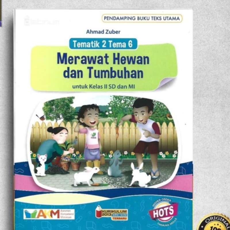 Jual Buku Tematik Sd Kelas 2 Tema 1 2 3 4 5 6 7 8 Akm - Hots Platinum ...