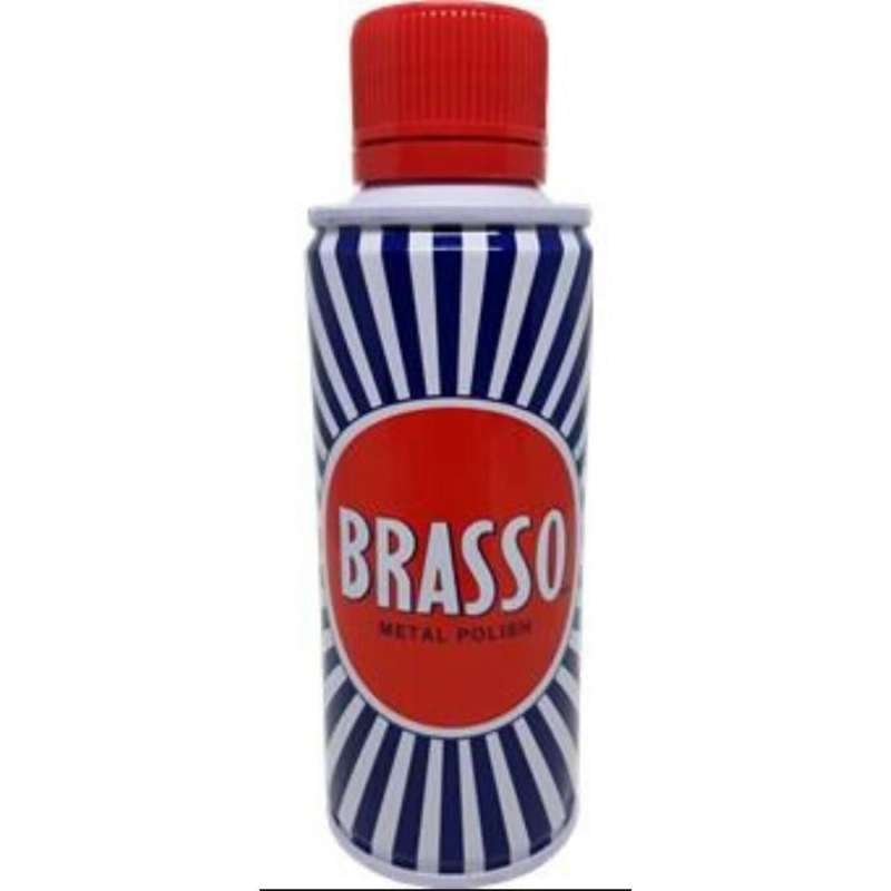 Jual Brasso Metal Polish Cairan Pengkilat Logam Besi Braso Liquid 200ml