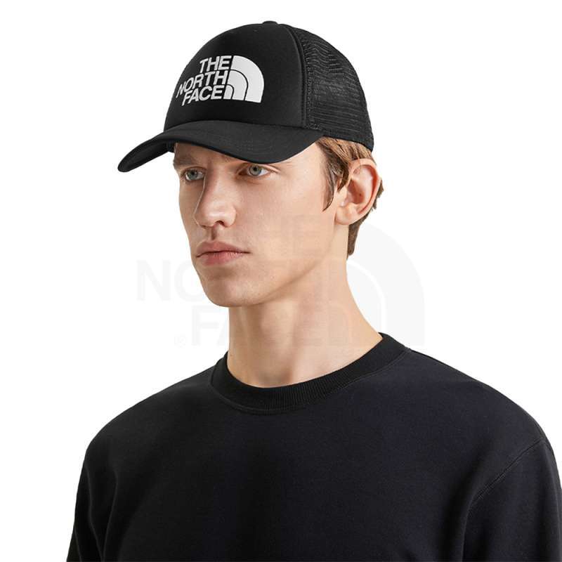 Promo The North Face Unisex MFO Logo Trucker-NF0A3FM3KY4 - Black/White ...
