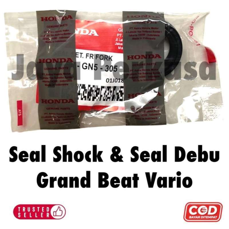 Jual SEAL SHOCK DAN SEAL DEBU GRAND BEAT VARIO REVO Original AB764 di