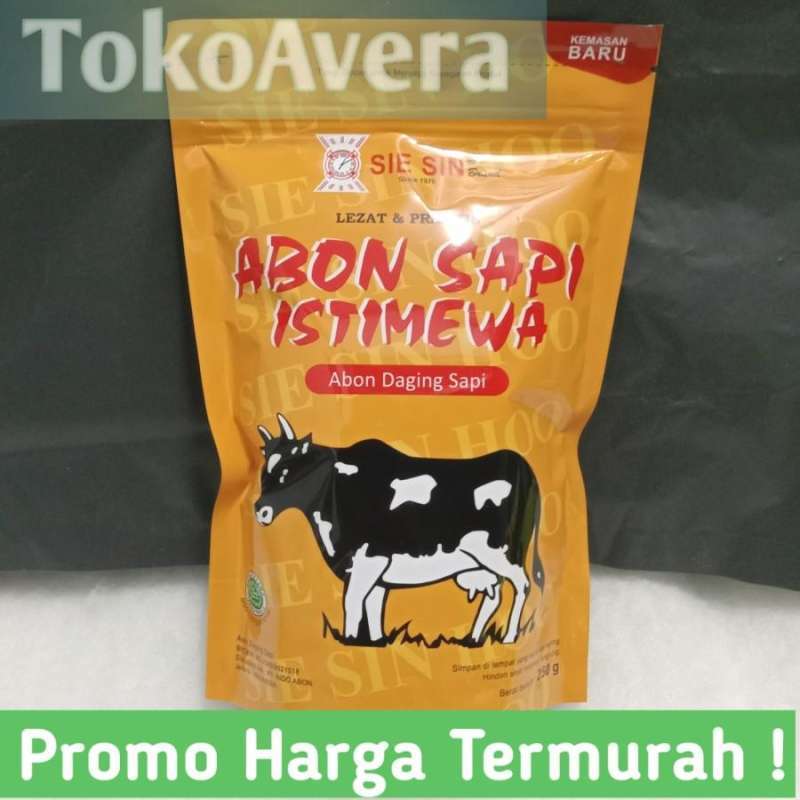 Jual Abon Sapi Istimewa Asli 250 gram (halal) Beef Floss Sie Sin