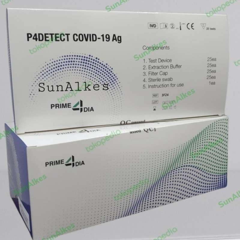 Promo Swab Antigen Prime 4 DiaPadetect Covid19 Ag Made in Korea isi