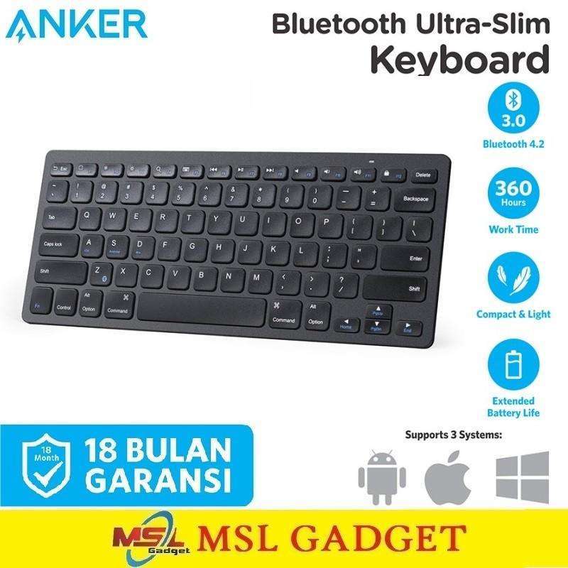 Jual Anker Keyboard Bluetooth Ultra Slim For iPad Tablet Android A7726