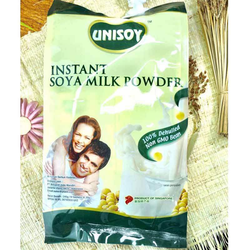 Jual Unisoy Instant Soya Milk Powder Singapore Isi 8 Di Seller 988