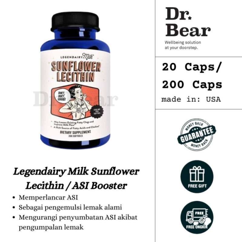 Jual Legendairy Milk Sunflower Lecithin / Asi Booster di Seller Rifah Store Kalibata, Kota