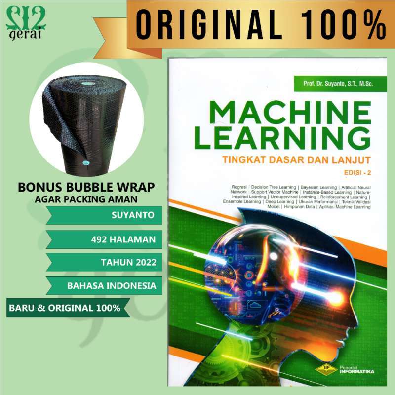 Promo Informatika Buku Machine Learning Tingkat Dasar Dan Lanjut Revisi ...