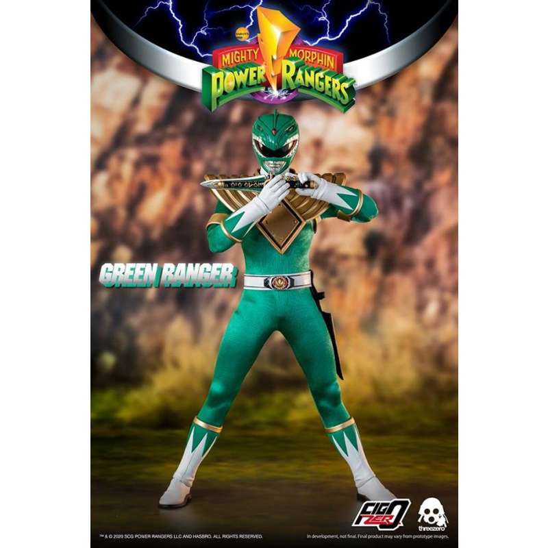 Jual Threezero 3a Mighty Morphin Power Rangers Core Rangers + Green ...