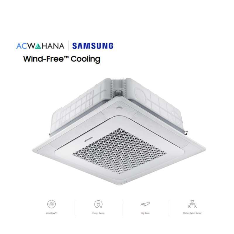 Jual Samsung AC Cassette Ceiling Inverter Korea 4 Way Wind-Free 2 PK ...