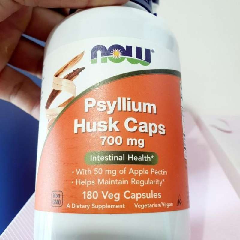Promo Now Foods Psyllium Husk Caps, 700 Mg, 180 Veg Capsules Diskon 23 di Seller Medika 23