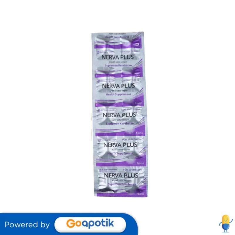 Jual Nerva Plus Strip 10 Kaplet Di Seller Apotek Cuan Farma - Klender ...