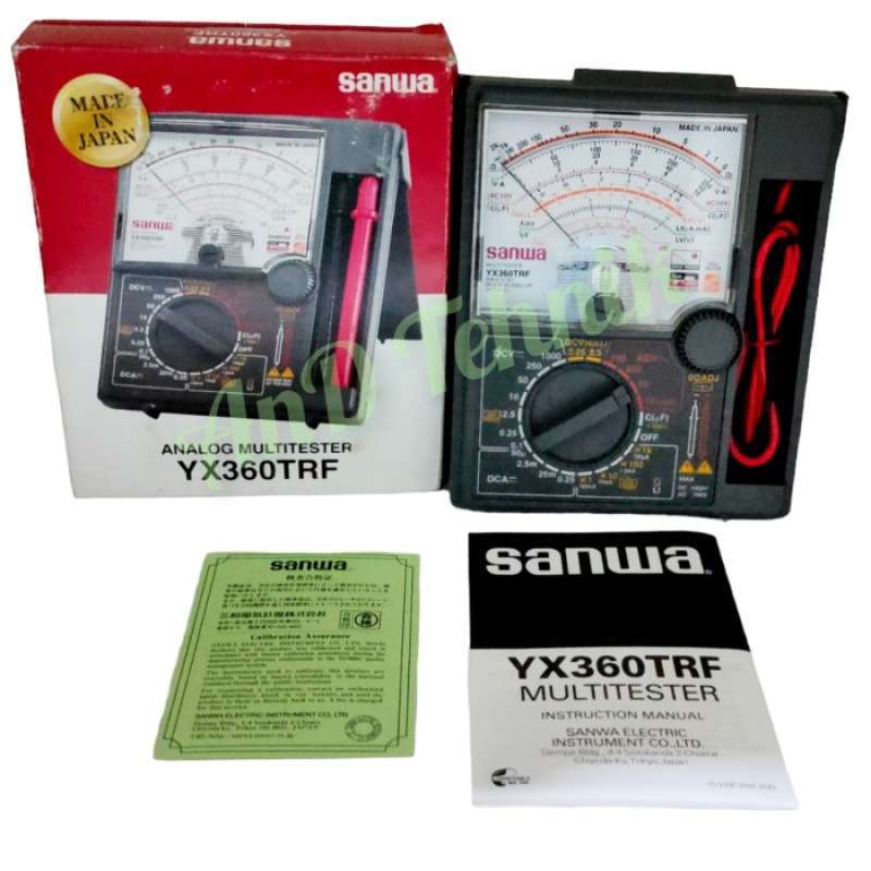 Promo Multitester Sanwa Analog Yx360Trf/Analog Avometer Multimeter