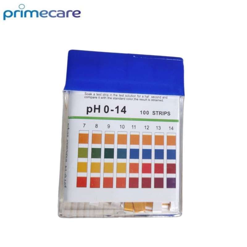 thumbnail image 2 of Plastic PH Test Strips, Universal Application (pH 0~14), 100 Strips 2 of 12