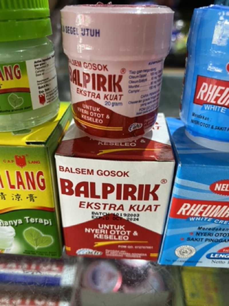 Promo Balsem Geliga / Balsem Lang / Balpirik / Rheumason / Lion Head ...
