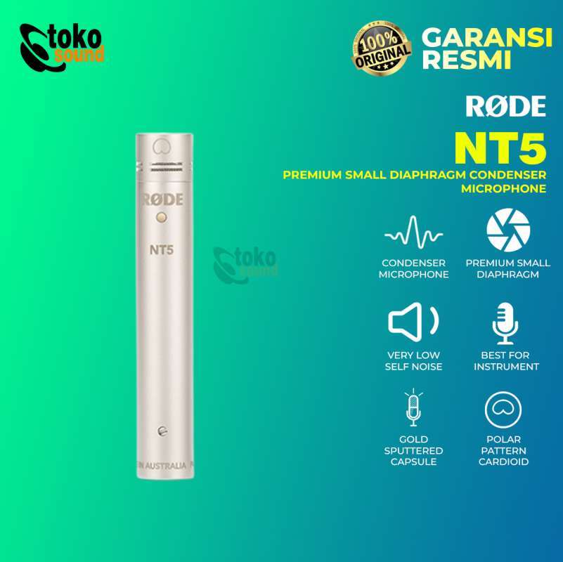 Jual Rode Nt5 Microphone Condenser Premium Small diaphragm Di Seller jual-rode-nt5-microphone-condenser-premium-small-diaphragm-di-seller