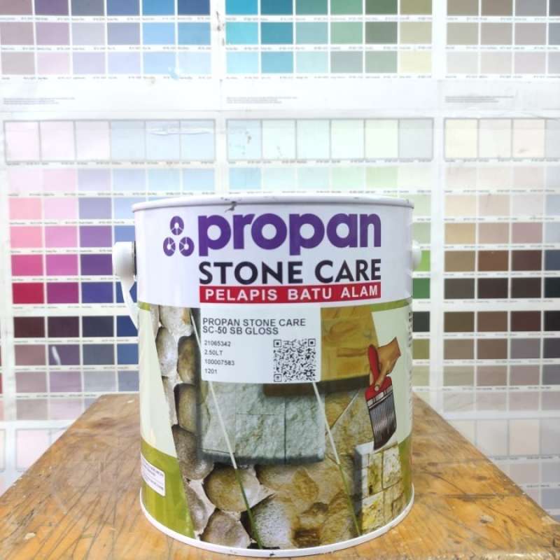 Promo Propan Stone Care 2.5L Cat Pelapis Dinding Batu Alam CLEAR GLOSS