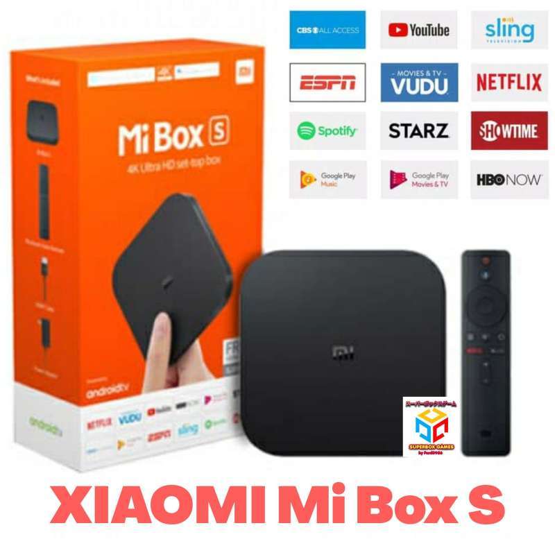 Jual Xiaomi Mi Box S 4k Android Tv Smart Tv MDZ 22 AB - Hitam di Seller ...