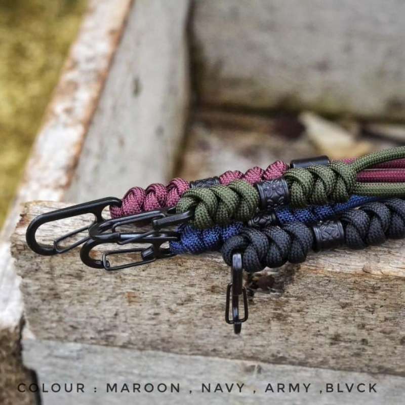 Jual Lanyard Id Card Holder Pods Tali Name Tag Gantungan Nama Paracord