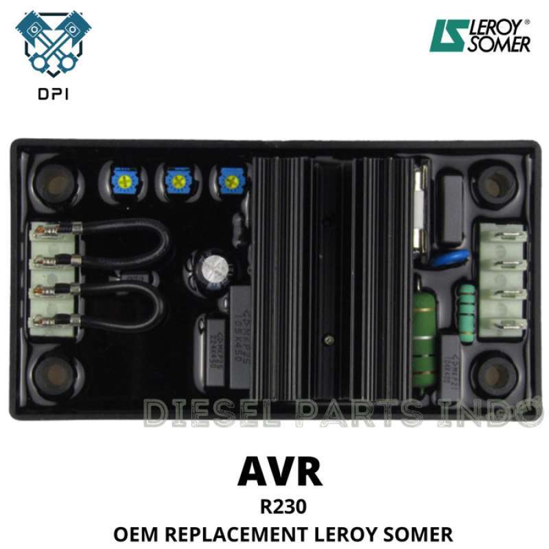 Jual RECOMMEND LEROY SOMER AUTOMATIC VOLTAGE REGULATOR AVR R230 di ...