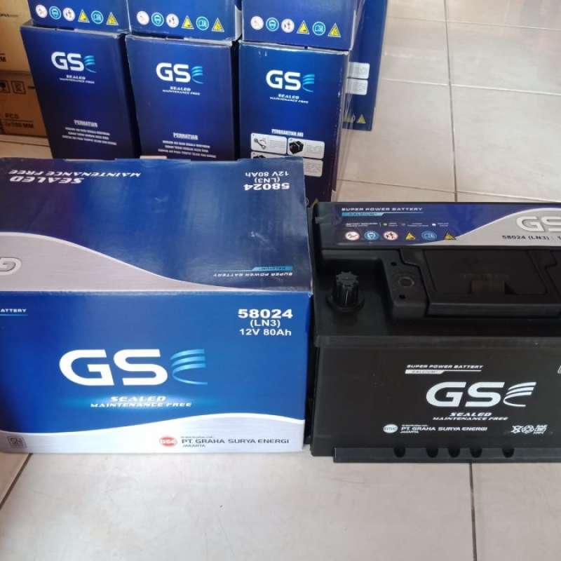 Jual Accu / Aki Mobil Innova Reborn Diesel, Fortuner Vrz Gs Mf 58024