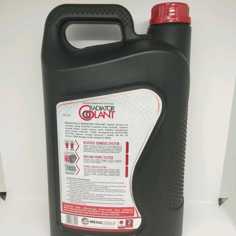 Jual Megacool Radiator Coolant 5l (galon Merah) Di Seller Makmur Jaya ...