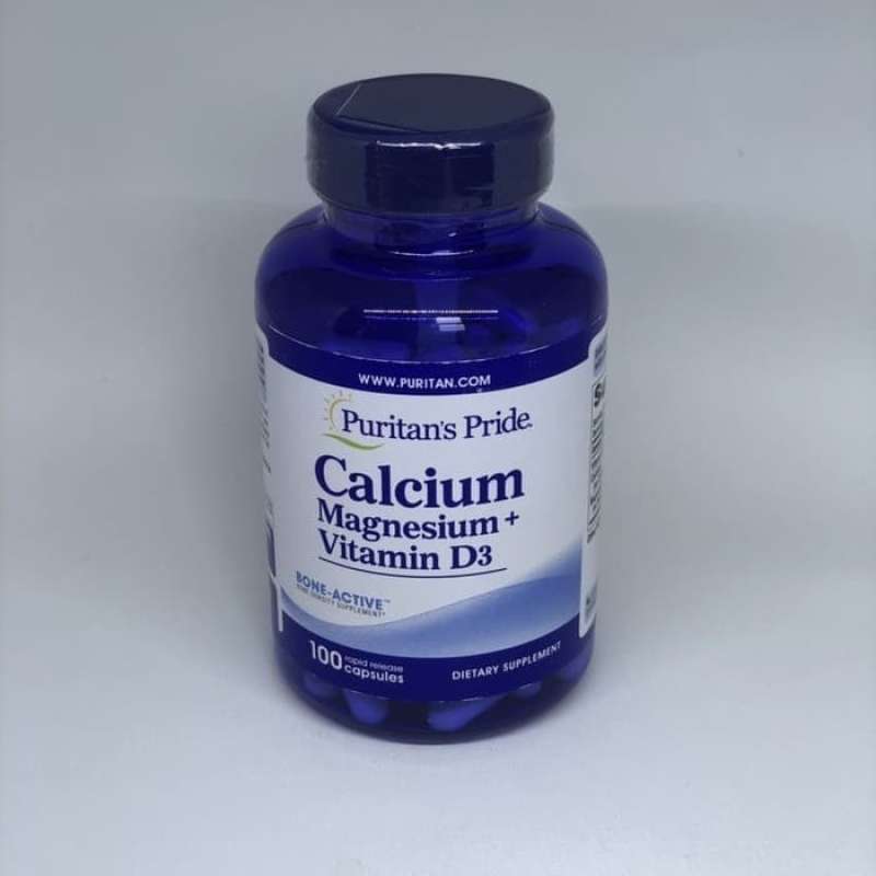 Promo PURITAN PURITAN'S PRIDE CALCIUM MAGNESIUM VITAMIN D3 VIT D3 100