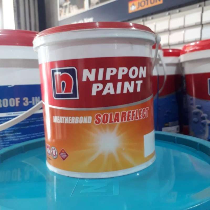 Jual NIPPON PAINT WEATHERBOND SOLAREFFLECT 2,5LTR BLUE / CAT TEMBOK