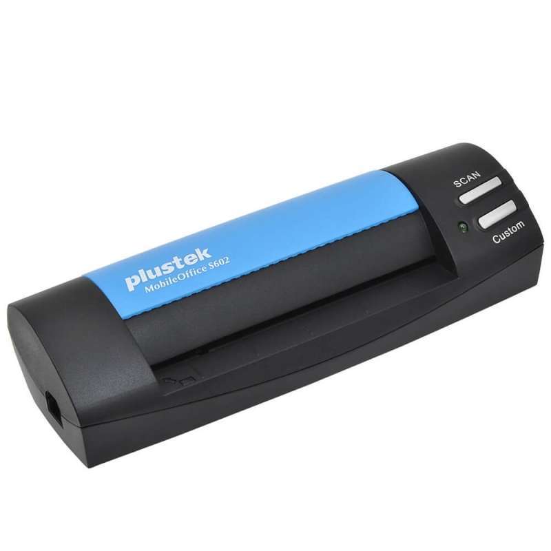 Scanner Badge Plustek MobileOffice S602 - 1200 DPI Per Biglietti Da Visita Nero/Blu - Foto 8