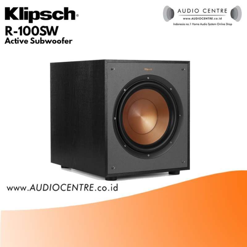 Promo Klipsch R100SW Subwoofer / Active Subwoofer Klipsch Diskon 23
