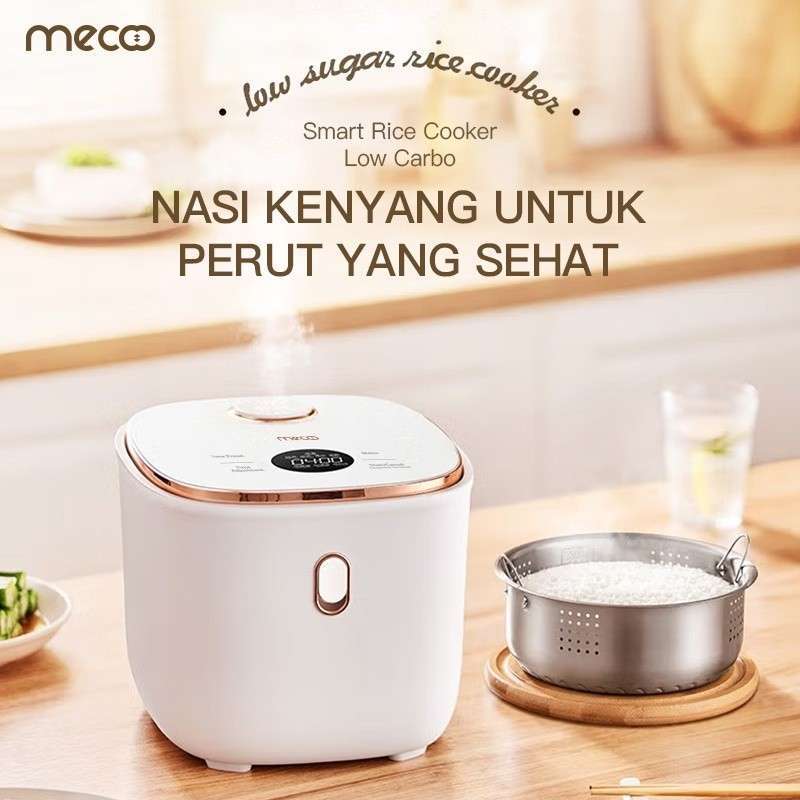 Jual Mecoo Aesthetic Rice Cooker Low Carbo 400 Low Watt Ceramic Coated