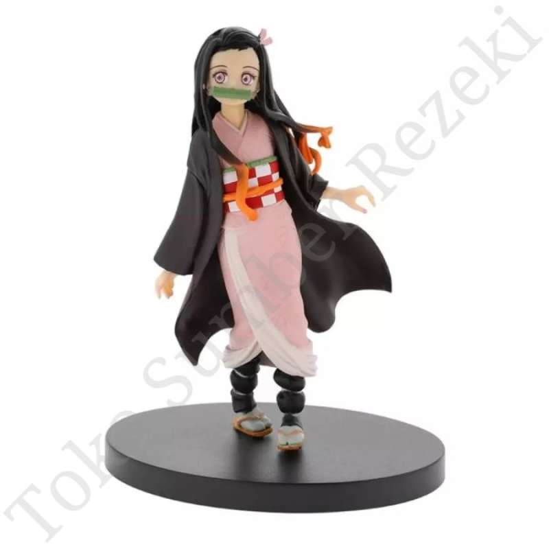 Promo Action Figure Miniatur Anime Demon Slayer Miniature Patung Nezuko