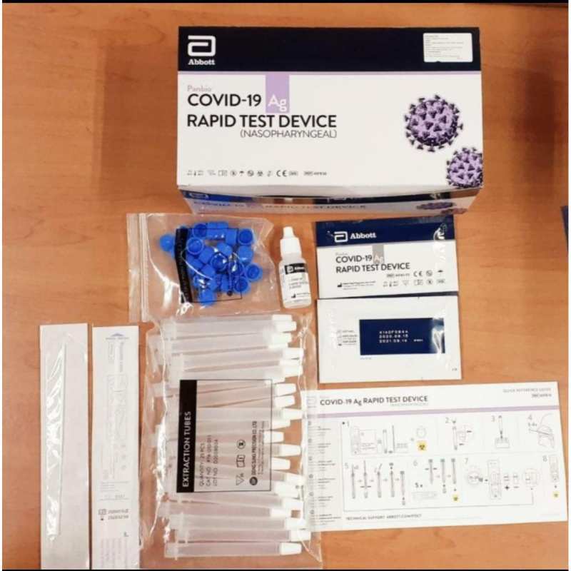 Jual SWAB TEST ANTIGEN PANBIO ABBOT ISI 25 Online April