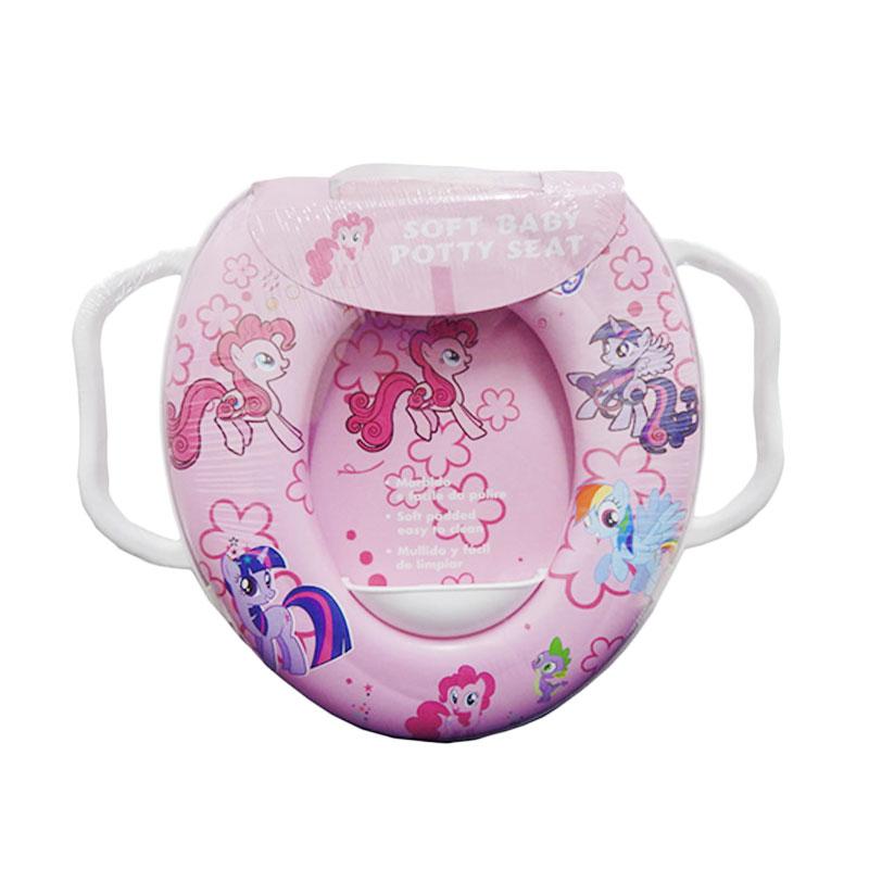 Jual Soft Baby Potty Seat Little Pony with Handle Toilet
