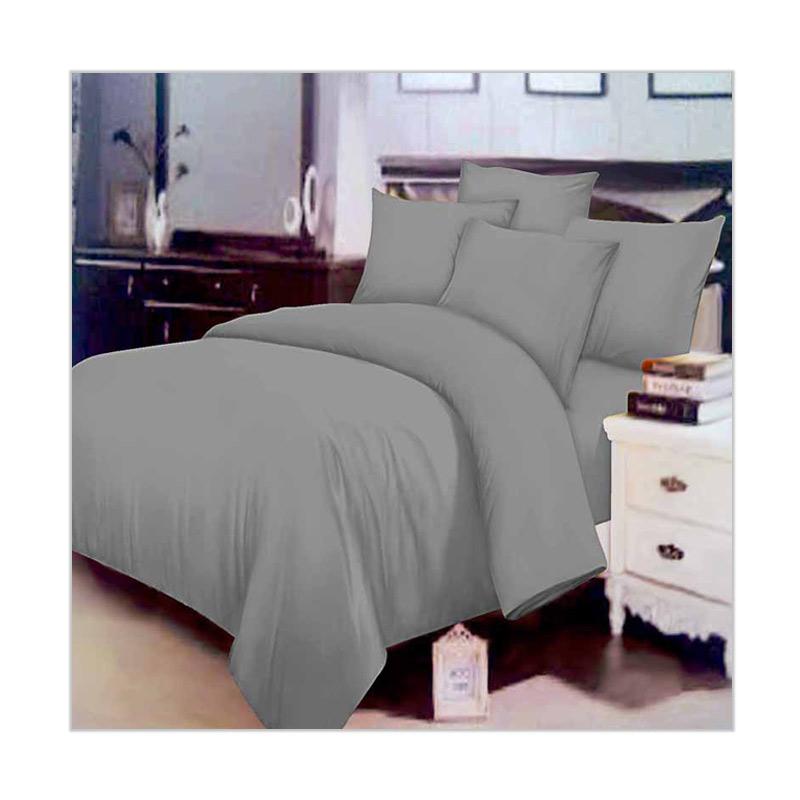 jual chelsea microtex polos set sprei dan bed cover abu jual chelsea microtex polos set sprei dan bed cover abu